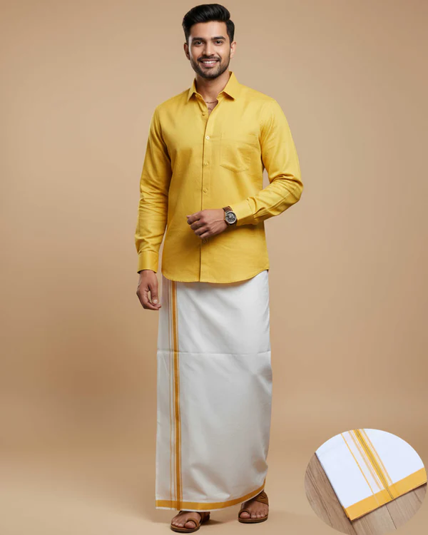 Golden Yellow Matching Set